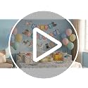 Dog Birthday Banners Set - 3PCS Cute Puppy Theme Decorations