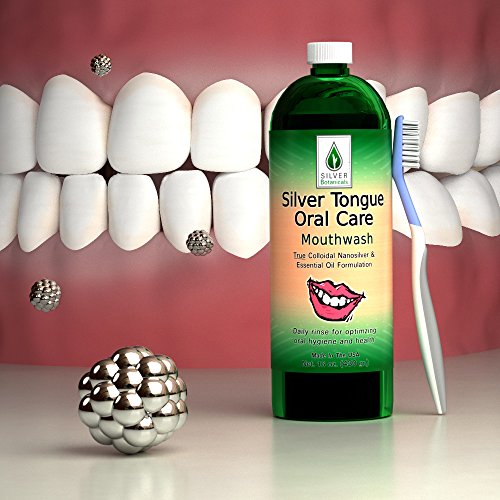 Silver Tongue Natural Colloidal Silver Mouthwash - 4 oz
