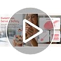 KALLORY 100PCS Heart-Shaped Pink Disposable Dessert Spoons