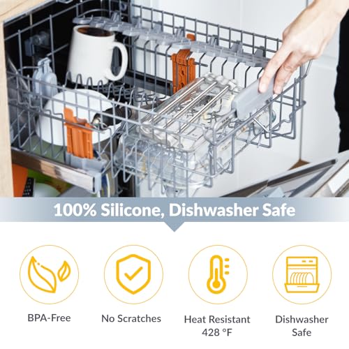 Tomorotec Adjustable Over-The-Sink Kitchen Rack – BPA-Free, Slim Design for Dishcloths & Sponges