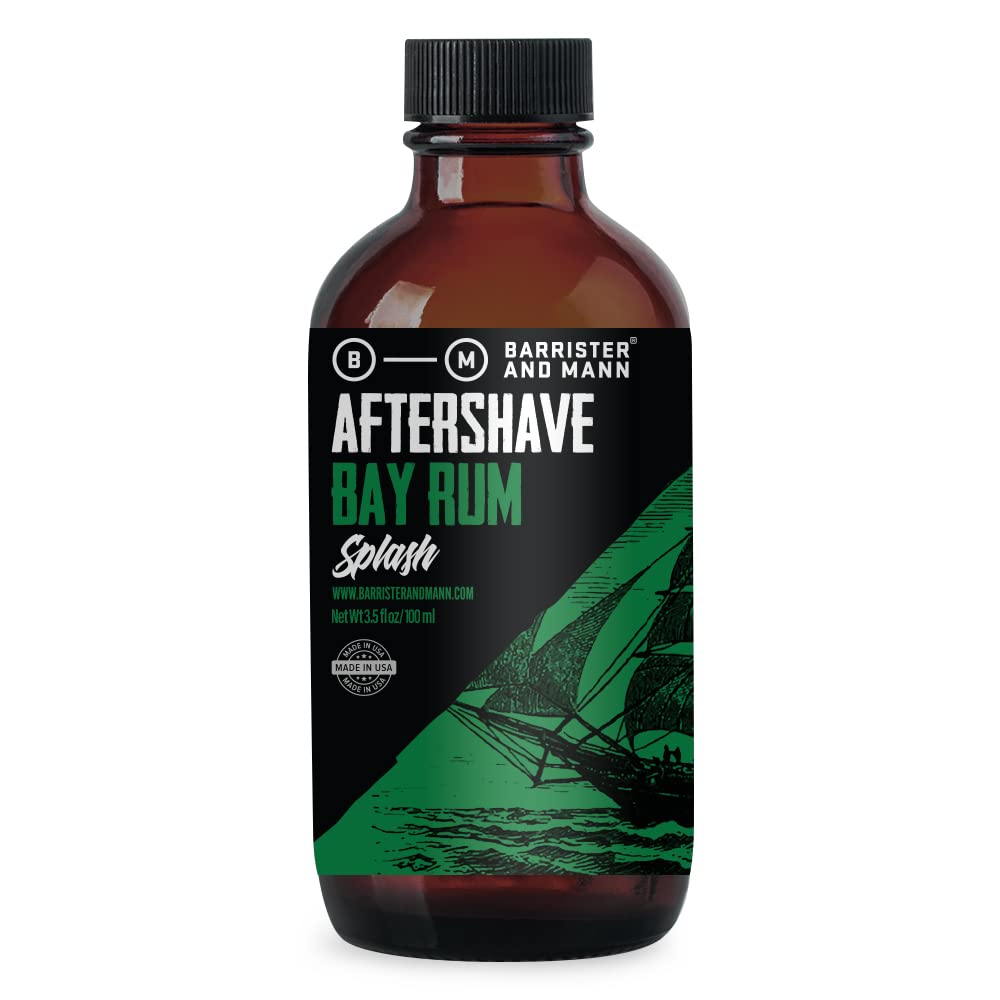Barrister and Mann Bay Rum Aftershave