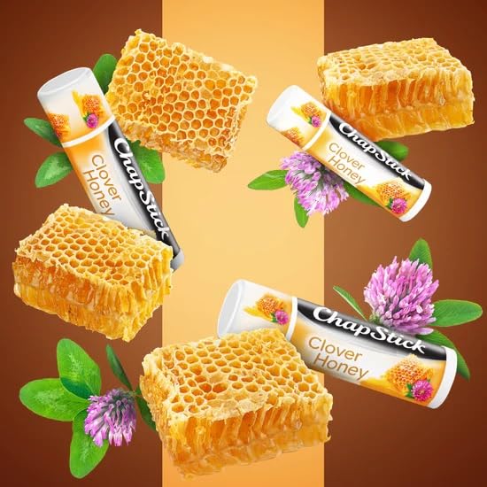 ChapStick Clover Honey Lip Moisturizer, 12-Pack Balm 0.15 Oz