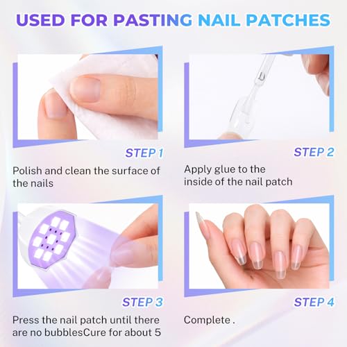 YSC 27W Cordless Rechargeable UV LED Nail Lamp for Gel Polish & Nail Art