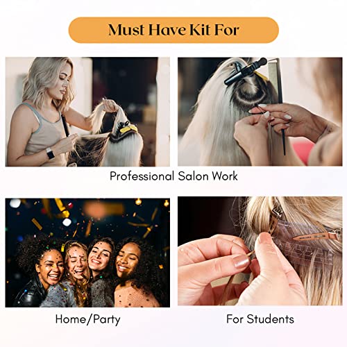 Stainless Steel Hair Parting Tool - Quick Sectioning Ring