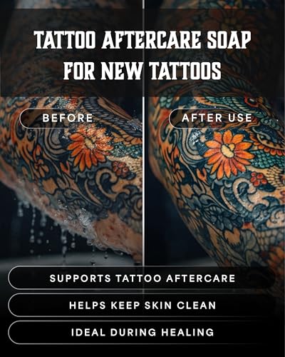 Gentle Tattoo & Piercing Aftercare Liquid Soap - Hypoallergenic & Sulfate-Free
