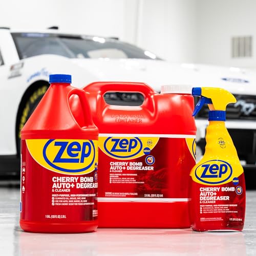 Zep Cherry Bomb Auto+ Degreaser - Multi-Surface Cleaner, 1 Gallon