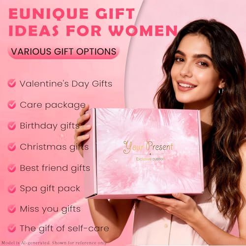ZAHAT Self Care Gift Set for Women - Pink-B Spa Kit with Accessories