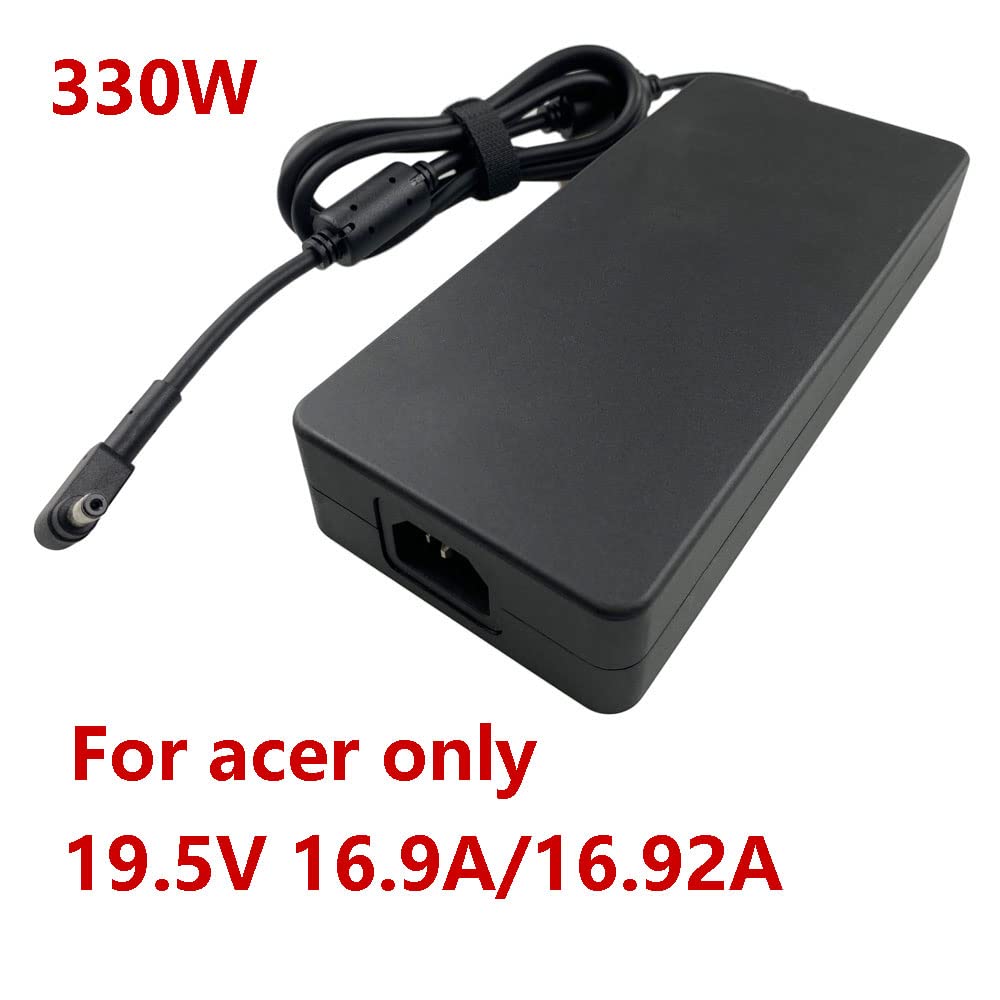 330W Ac Adapter 19.5V 16.92A Replacement A20-330P1A Compatible with Acer Predator Helios 300 N20C11 N20C3 N22C3 Laptop Charger