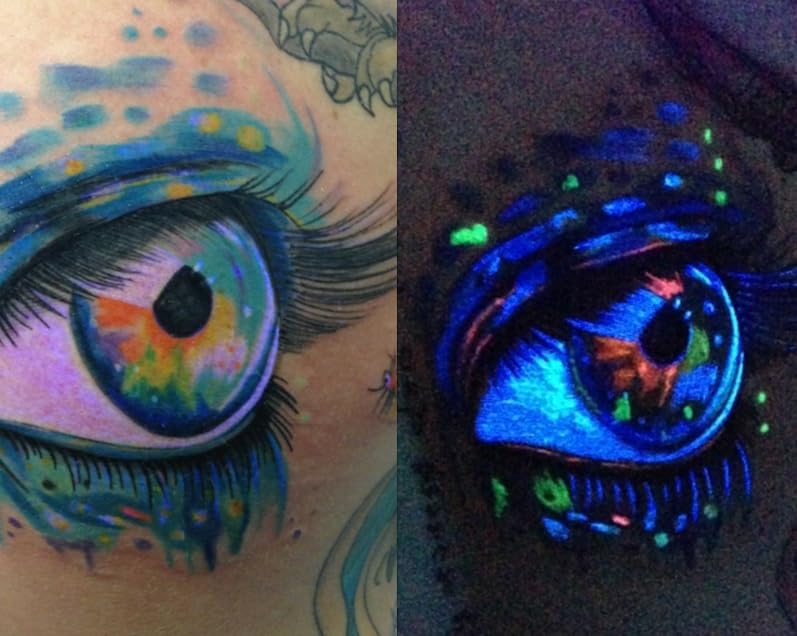 Immortal Neon Invisible UV Tattoo Ink - 1/2 oz Professional Glow Pigment