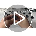 ZYNERY 18 Pcs Magnetic Shower Curtain Weights - Waterproof & Durable