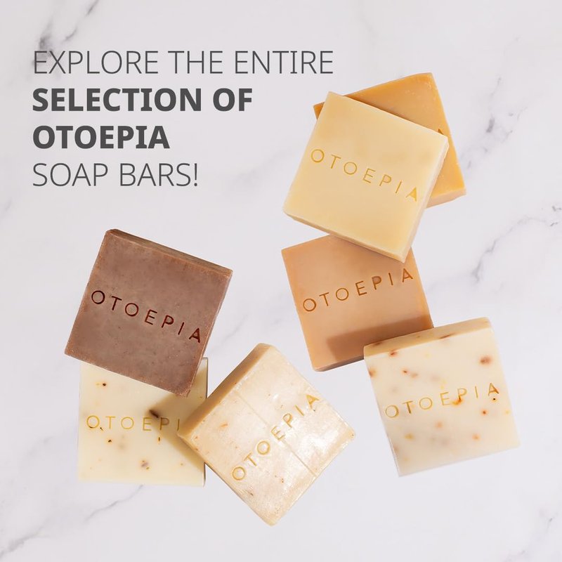 Otoepia Shaving Bar and Body Soap in Musk Scent for Men - 8 Bars, All Purpose Natural Olive Oil - Moisturizing, Nourishing & Gentle on Sensitive Skin Men’s Collection