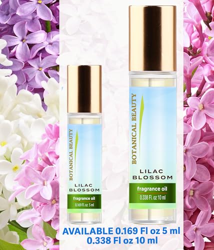 Botanical Beauty Lilac Blossom Fragrance Oil Roll-On, 5ml