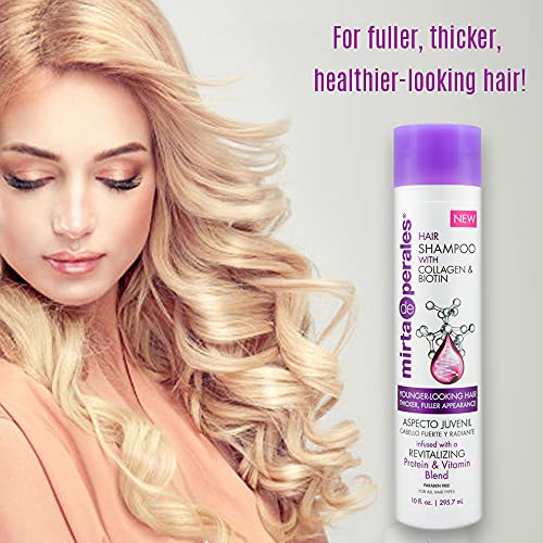 Mirta de Perales Collagen Biotin Shampoo + Conditioner + Repair MistSet\