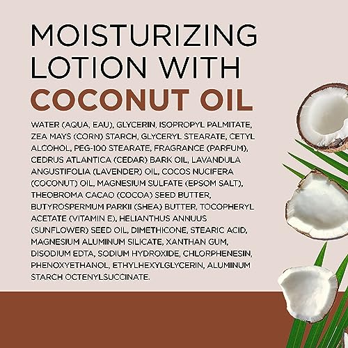 Dr Teal's Coconut Oil Body Lotion, 24-Hour Moisture, 18 Fl Oz (Pack of 3)