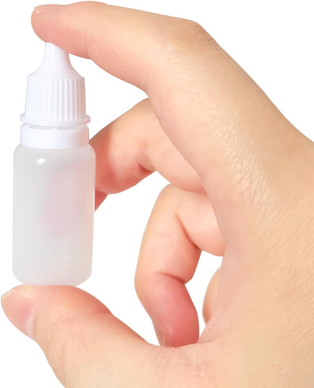 Eye Dropper Bottles - 10ml Squeezable Plastic Containers | 12-Pack with Caps