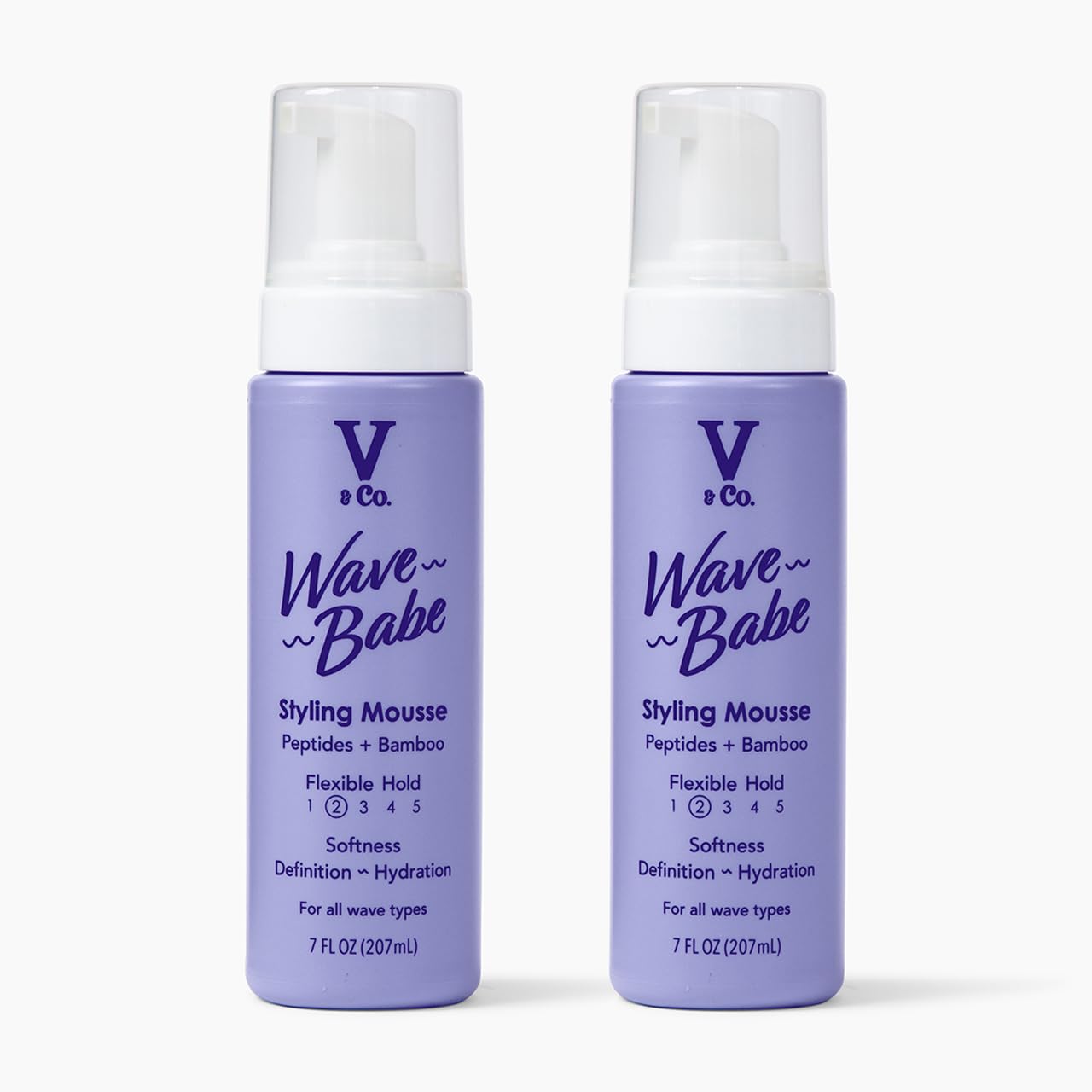 Wave Babe Styling Mousse - Lightweight Hair Volume & Hold | Perfect for All Hair Types