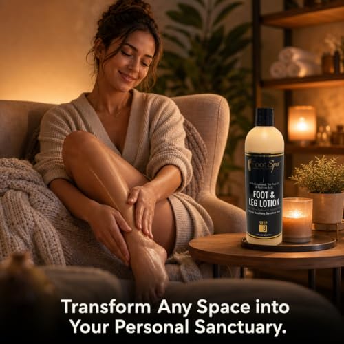 Warming Foot & Body Massage Lotion - Peppermint Eucalyptus, 16 oz