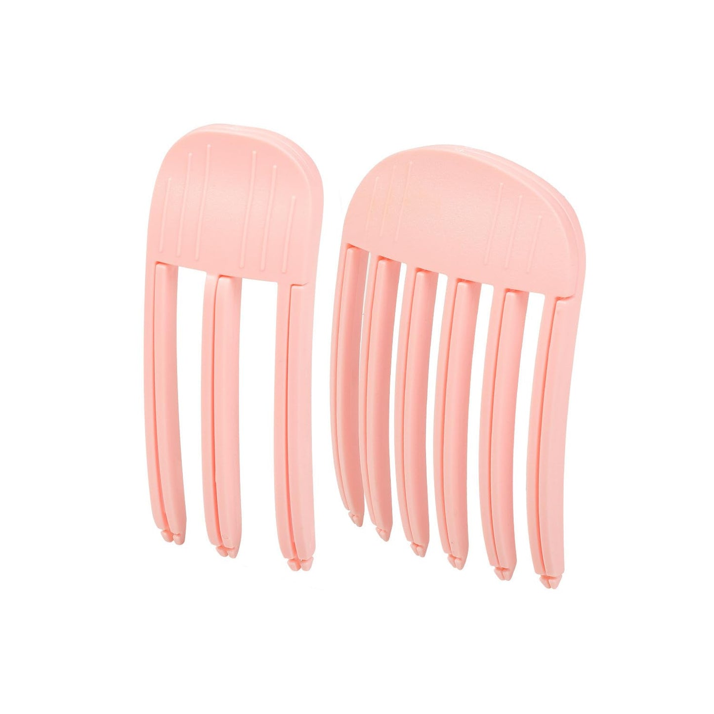 Hair Volume Clip - 2PCS Magic Volumizing Root Clips for Curly Hair | Fluffy Bangs & Lifting Roots (Orange Pink)