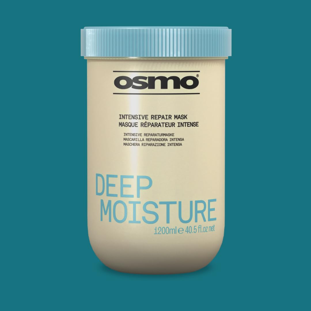 Osmo Intensive Deep Repair Hair Mask for Restoring Moisture and Conditioning Hair and Creating Beautiful Healthy, Naturally Glossy Hair. Size 1200 ml
