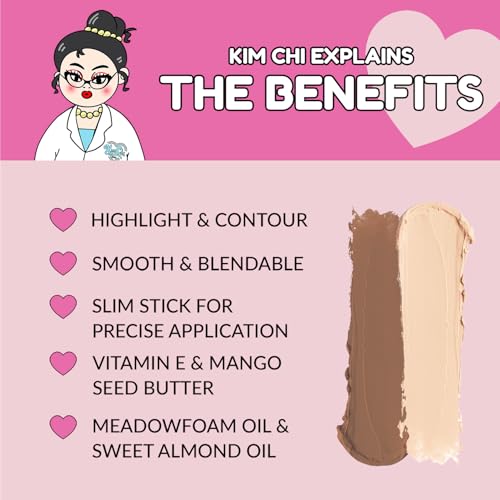 KimChi Chic Beauty Effn Sculpt Dual-Ended Contour & Highlighter Stick - Light