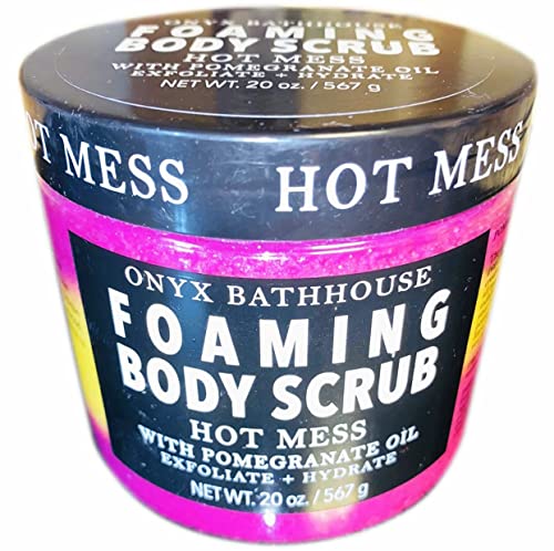 Operan Mermaid Goals Foaming Body Scrub with Jojoba Oil & Coconut Lime - Hydrating Exfoliant for Smooth Skin