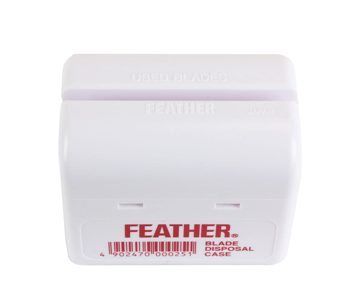 Feather Razor Blade Disposal Case for Barbers