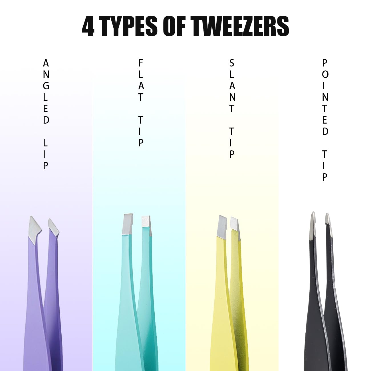 Initial J Tweezers with Mirror for Women Facial Hair, Best Gifts for Teen Girl/Daughter/Friend/Mom/Bridesmaid/Wife/Girlfriend, Unique Gift for Birthday/Anniversary/Mothers Day/Valentines Day/Christmas
