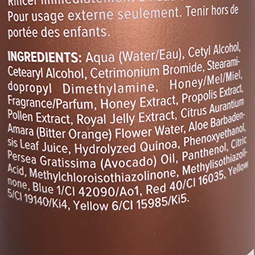 DESIGNLINE Honey & Aloe Conditioner - Anti-Frizz Smoothing Hair Care, 10.1 oz