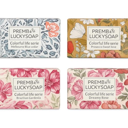Modern Designs Pro 4-Piece Essential Oil Handmade Soap Gift Set