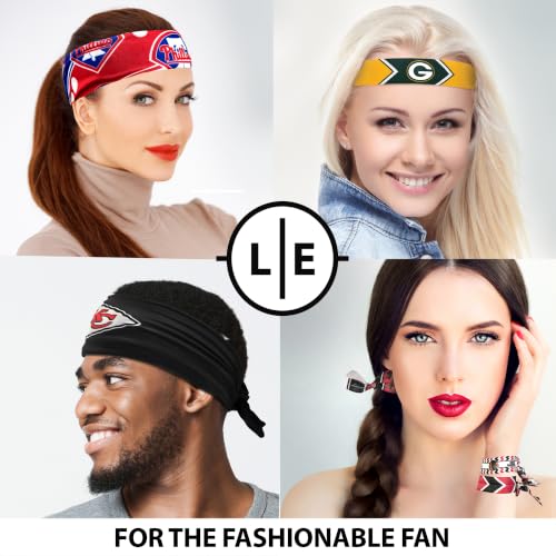 Littlearth NFL Hair Twist Scrunchies Set - Team Colors