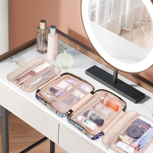 Wedama Large Hanging Toiletry Bag, Waterproof Travel Cosmetic Organizer