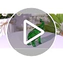 Crystal Elephant Figurine - K9 Glass Home Decor Statue