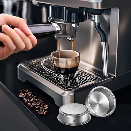 51mm Stainless Steel Espresso Portafilter Basket - Double Layer