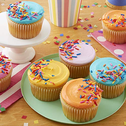 Wilton Neon Gel Food Color Set - 4 Pack, Magenta, Orange, Teal, Purple