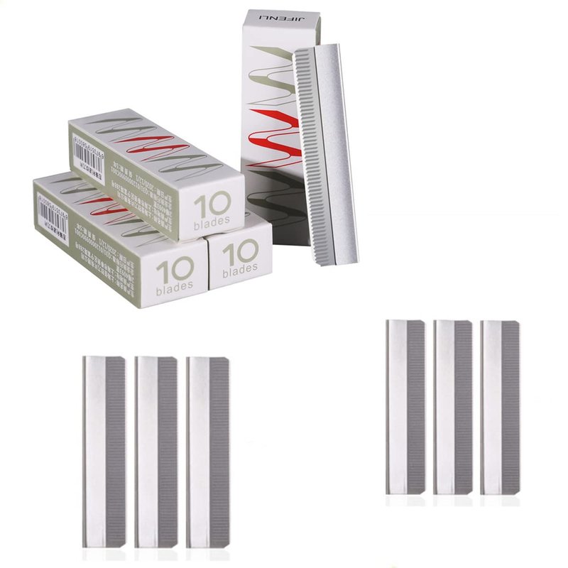AISIBO Single Edge Razor Blades, 60PCS Eyebrow Razor Blades, Stainless Steel Single Edge Shaving Razor Blades, Eyebrow Razor Blade Replacement