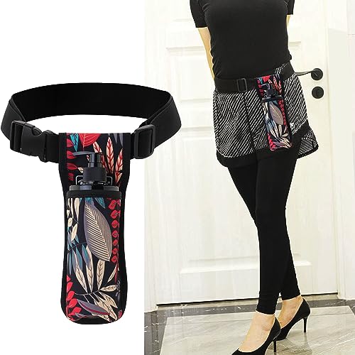 Tuhaoge Massage Oil Holster Belt with Multi-Pocket Bottle Organizer