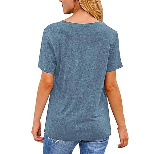 Acotar Velaris Women's T-Shirt - City of Starlight Graphic Tee, Blue Small
