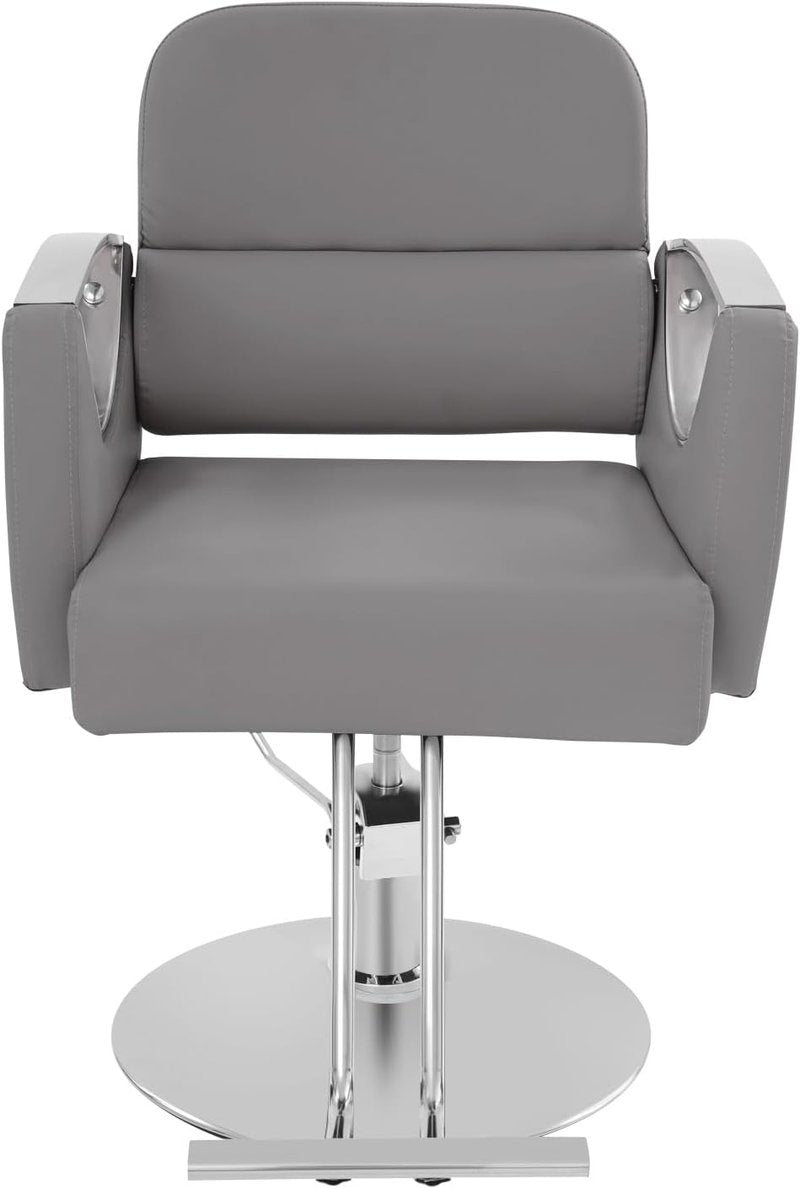 Salon Barber Chair - Hydraulic Pump & 360° Swivel Styling Chair | Adjustable Height, 440Lbs Capacity