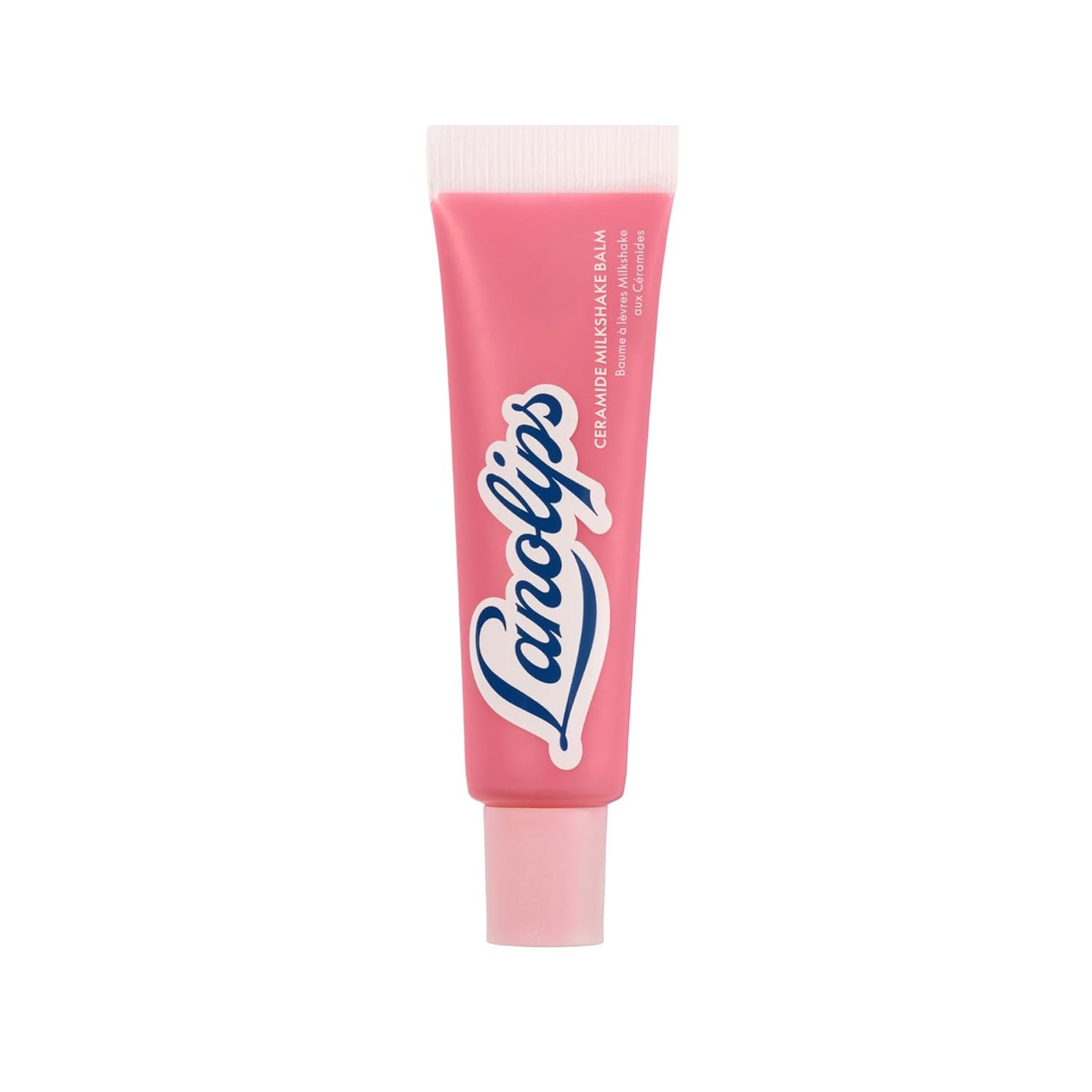 Lanolips Tinted Lip Balm - Hydrating Ceramide Milkshake Formula | Sheer Glossy Caramel Melt (0.44 oz)