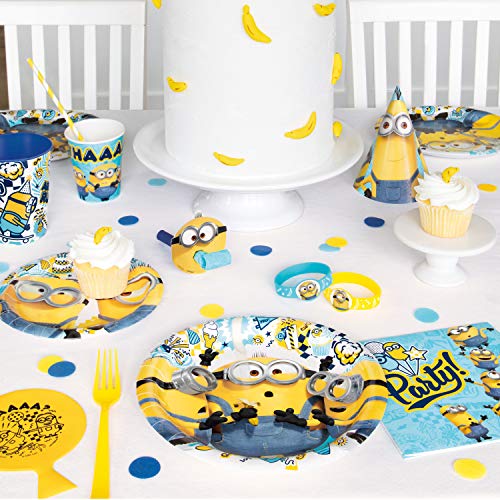 Minions 2 Assorted Design Multicolor Tattoo Sheets - 8" x 4.25" (4