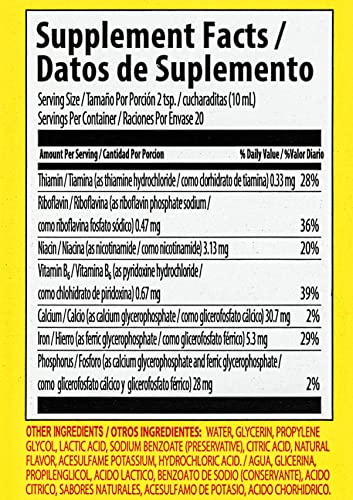 Nutrophos Liquid Nerve Tonic 200ml – Multivitamin Mineral Supplement