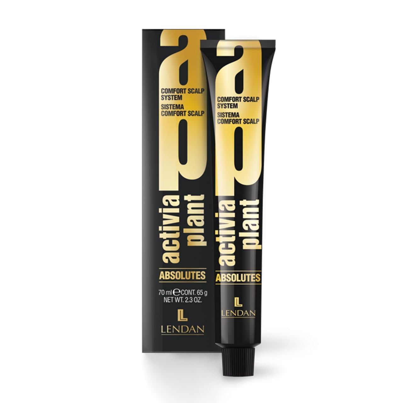 Lendan Activia Plant Absolutes Permanent Hair Color, #7/31 Medium Golden Ash Blonde, 2.3 Ounce / 70 ml