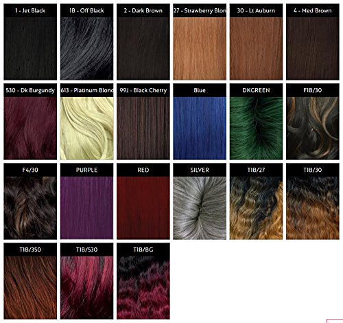 Sensationnel Empire Curly Human Hair Weave - 27 Piece Set, Jet Black
