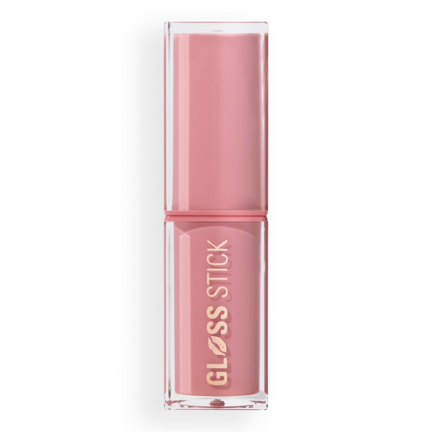 Revolution Beauty London, Pout Lip Gloss Stick, Pigmented High-Shine Formula with Hyaluronic Acid & Vitamin E, Vegan & Cruelty-Free, Creme Brulee Mauve, 0.1 fl oz