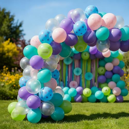 60pcs Cartoon Monster Balloons - Fun Birthday Party Decorations
