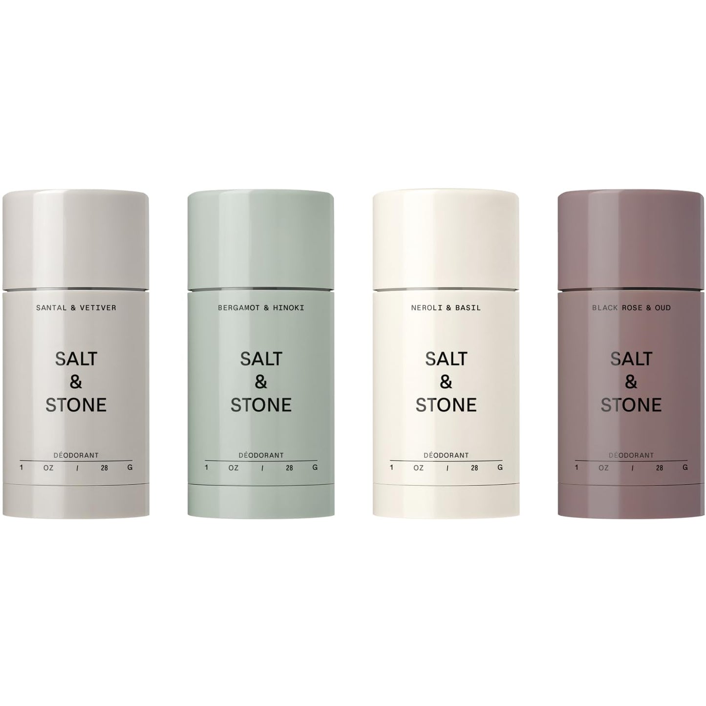 Aluminum-Free Deodorant - Extra Strength 48-Hour Protection for Men & Women | Seaweed Extract, Niacinamide & Prebiotics | Santal & Vetiver