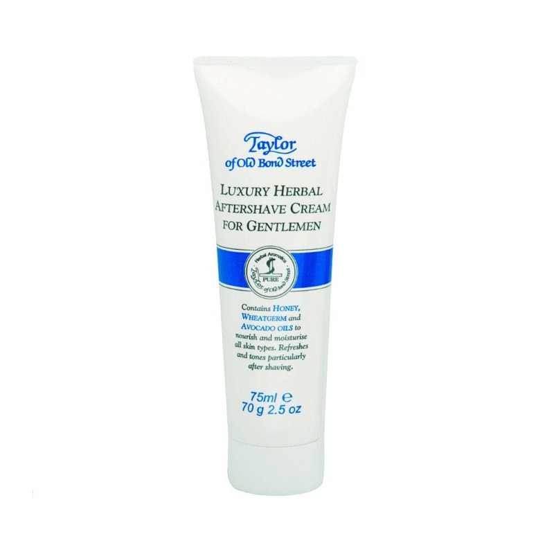Taylor of Old Bond Street Luxury Herbal Aftershave Cream for Gentleman
