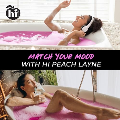 Hi Peach Layne Cherry Blossom Bath Bomb Gift Set - 12 Pack Vegan Spa Kit