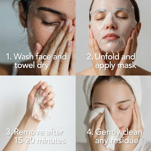 Saplaya Scented K-Beauty Facial Mask Sheets - 6 Pack