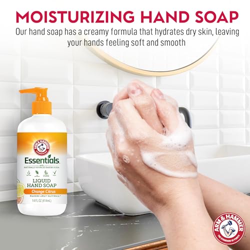 Arm & Hammer Orange Citrus Liquid Hand Soap 14 fl oz – Gentle Cleansing & Softening